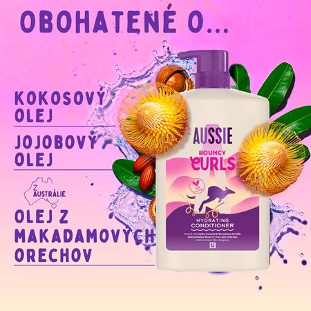 Aussie Bouncy Curls sada pre kučeravé vlasy