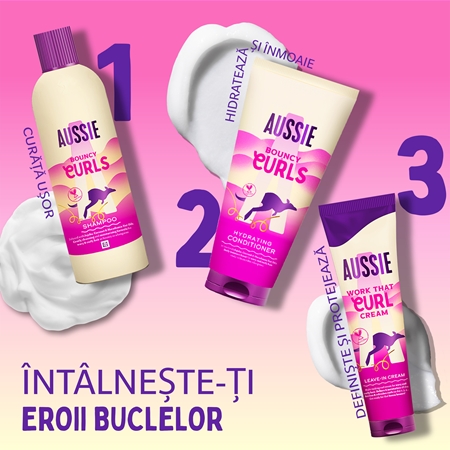 Aussie Bouncy Curls set pentru păr creț