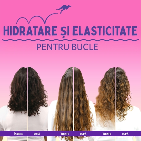Aussie Bouncy Curls șampon intens hidratant pentru par ondulat si cret