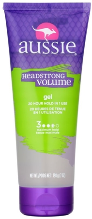 Aussie Aussome Volume gel para dar definición al peinado para cabello