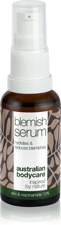 Australian Bodycare Tea Tree Oil & Niacinamide sérum hydratant anti-imperfections de la peau