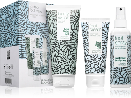 Australian Bodycare 3 Steps Foot Care coffret cadeau pieds