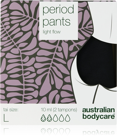 Australian Bodycare Period Pants period knickers for light menstruation