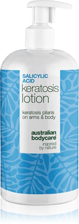 Australian Bodycare Salicylic Acid Keratosis Softening Body Milk to treat blemishes