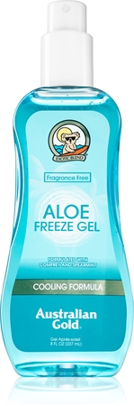 Australian Gold Aloe Freeze aftersun cooling gel in a spray