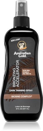 Australian Gold Bronzing Accelerator спрей бронзатор для прискорення засмаги