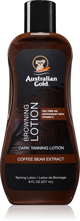 Australian Gold Browning Lotion Milk for a deep tan