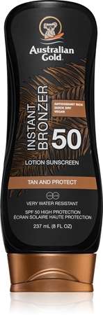 Australian Gold Lotion With Bronzer zaštitna njega od UV zraka s bronzerom