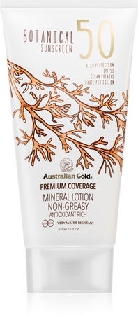 Australian Gold Botanical mineralinis apsaugos nuo saulės kremas