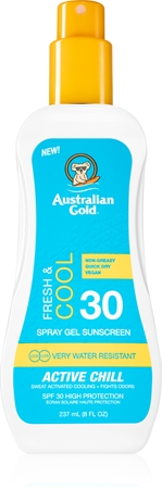 Australian Gold Fresh & Cool защитен спрей срещу слънчеви лъчи с охлаждащ ефект