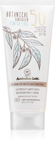 Australian Gold Botanical Tinted Face színező védő krém
