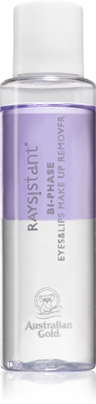 Australian Gold RAYsistant Bi-Phase Make-up Remover dvoufázový odličovač očí a rtů