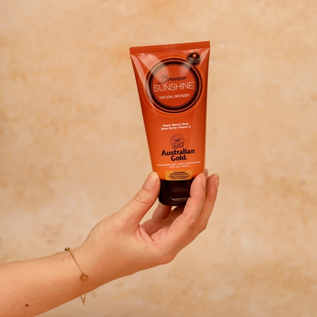 Australian Gold Bronze Sunshine Solarium Tanning Cream with Bronzer