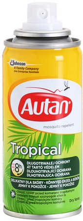 Značka Autan Tropical repelent ve spreji