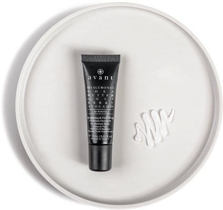 Avant Age Radiance Brightening & De-Puffing Hyaluronic Overnight Eye Recovery Mask masque yeux anti-enflures et anti-cernes pour la nuit