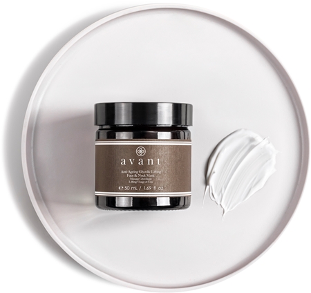 Avant Age Defy+ Anti-Ageing Glycolic Lifting Face & Neck Mask интензивна лифтинг маска на лицето и шията