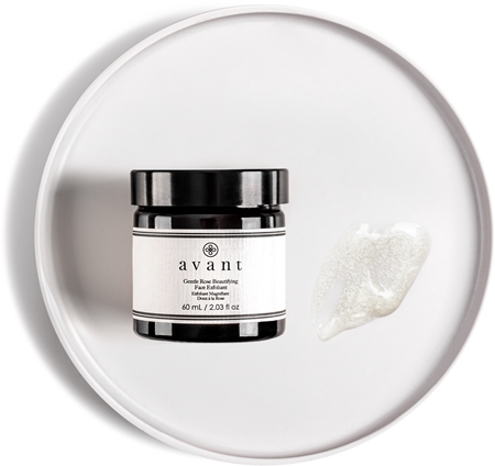 Avant Age Nutri-Revive Gentle Rose Beautifying Face Exfoliant gommage doux pour une peau lumineuse et lisse