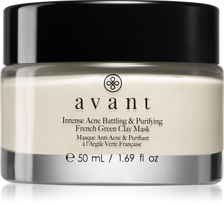 Avant Acne Defence Intense Acne Battling & Purifying French Green Clay Mask почистваща глинена маска за лице против несъвършенствата на акнозна кожа