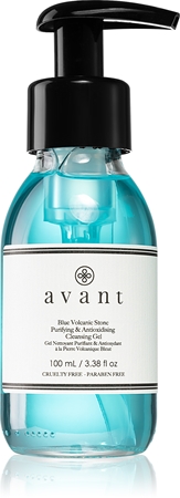 Avant Age Radiance Blue Volcanic Stone Purifying & Antioxidising Cleansing Gel gel de limpeza com efeito desintoxicante