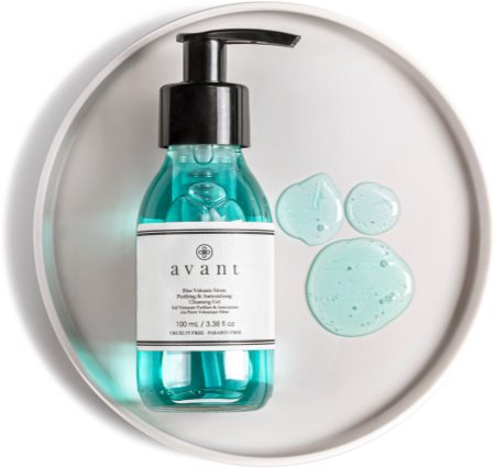 Avant Age Radiance Blue Volcanic Stone Purifying & Antioxidising Cleansing Gel cleansing gel with detoxifying effect
