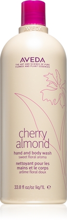 Aveda Cherry Almond Hand and Body Wash Nourishing Shower Gel for hands and body