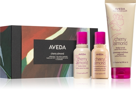 Aveda Cherry Almond Softening Body Care Trio Geschenkset (für den Körper)