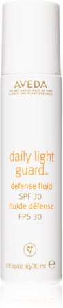 Aveda Daily Light Guard™ Defense Fluid Broad Spectrum SPF 30 μεταλλικό προστατευτικό υγρό για πρόσωπο SPF 30