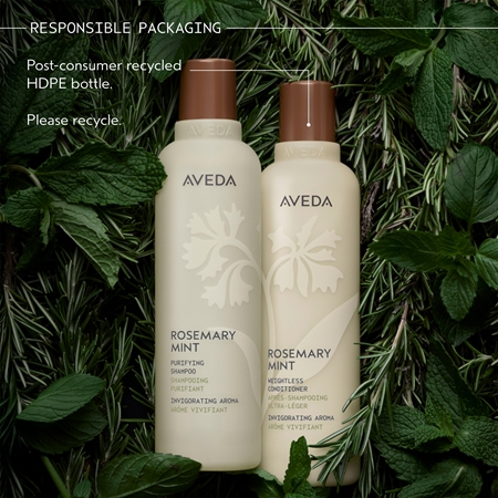 Aveda Rosemary Mint Weightless Conditioner hellävarainen hoitoaine hiusten kiiltoa ja pehmeyttä lisäävä