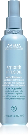 Aveda Smooth Infusion™ Perfect Blow Dry spray suavizante para el secado de cabello antiencrespamiento