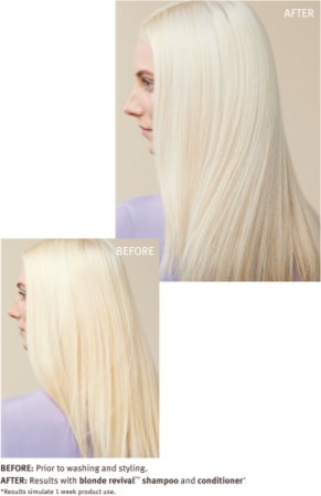 Aveda Blonde Revival™ Purple Toning Shampoo μωβ τονωτικό σαμπουάν για ξανοιγμένα μαλλιά ή μαλλιά με ανταύγειες
