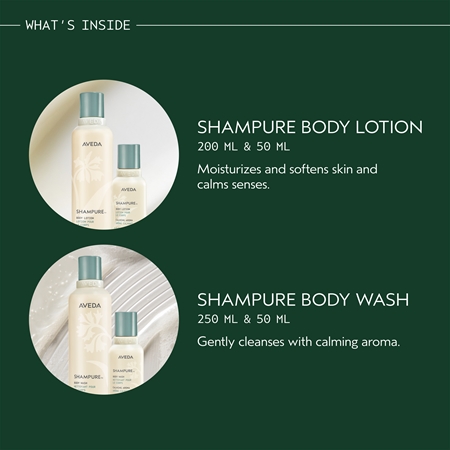 Aveda Holiday Gift of Tranquility Shampure™ Body Wash and Lotion Set Geschenkset