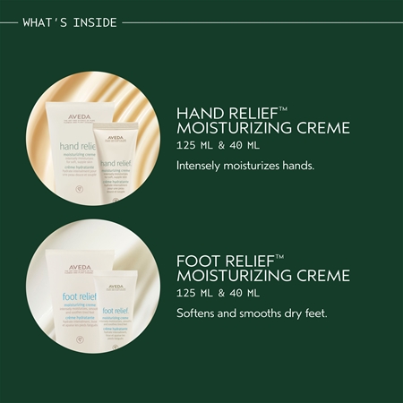 Aveda Holiday Gift of Connection Hand Relief™ and Foot Relief™ zestaw upominkowy do rąk i nóg