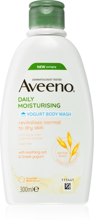 Aveeno Daily Moisturising Yoghurt body wash nährendes Duschgel