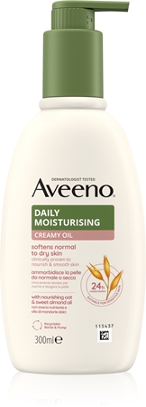 Aveeno Daily Moisturising Softens Dry Skin jemné tělové mléko