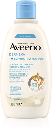Aveeno Dermexa Daily Emollient Body Wash umirujući gel za tuširanje