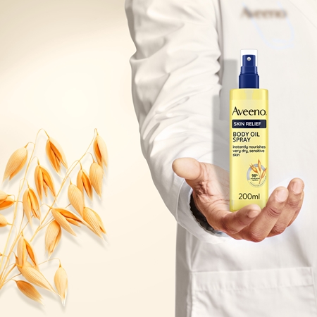 Aveeno Skin Relief Body Oil Spray олио спрей за тяло