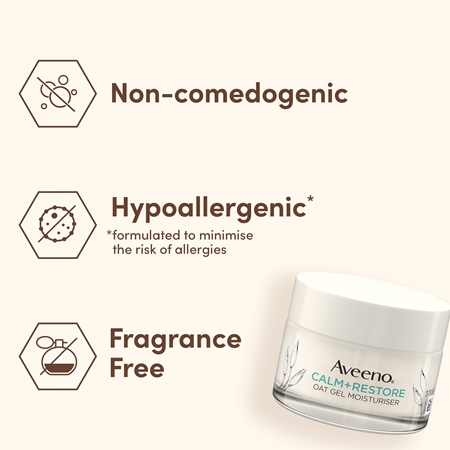 Aveeno Calm + Restore hydratačný pleťový gél
