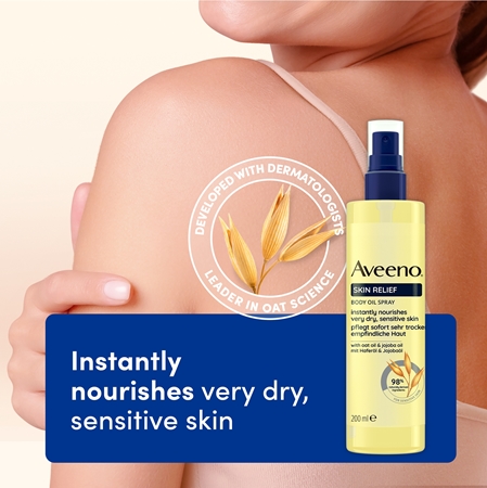 Aveeno Skin Relief Body Oil Spray Body Oil Spray