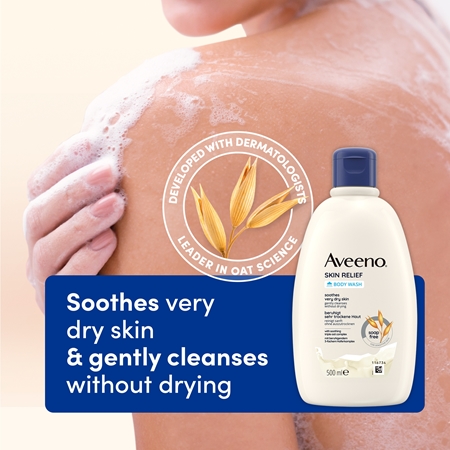 Aveeno Skin Relief Body wash gel de douche apaisant