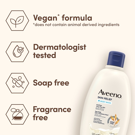 Aveeno Skin Relief Body wash gel de douche apaisant
