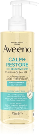Aveeno Calm + Restore čisticí pěna na obličej