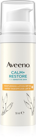 Aveeno Calm + Restore lait hydratant visage SPF 50