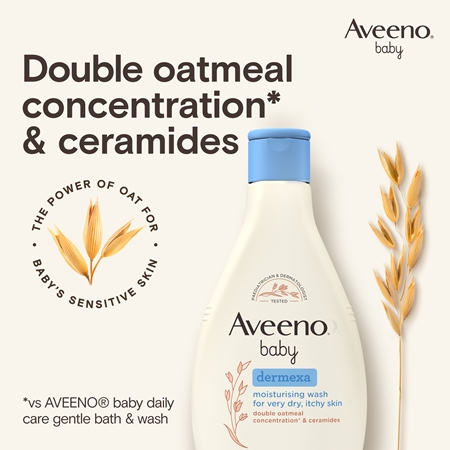 Aveeno Baby Dermexa Moisturizing Cleansing Gel
