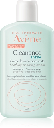 Avène Cleanance Hydra zklidňující čisticí krém pro pleť vysušenou a podrážděnou léčbou akné
