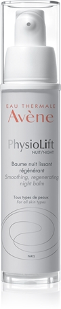 Avène PhysioLift bálsamo regenerador de noche con efecto alisante antiarrugas profundas