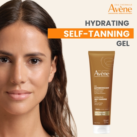 Avène Sun Hydrating Self-Tanning Gel gel autobronceador para rostro y cuerpo