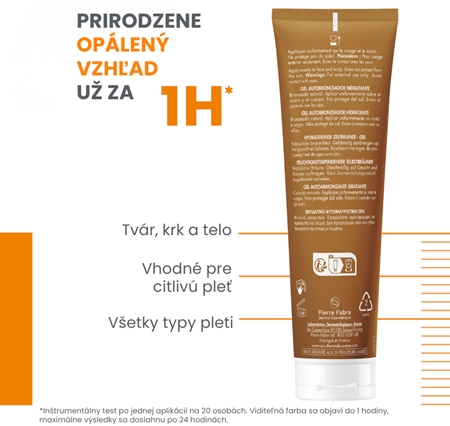 Avène Sun Hydrating Self-Tanning Gel samoopaľovací gél na tvár a telo