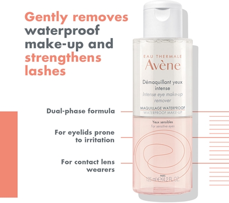Avène Skin Care Bi-Phase Makeup Remover for sensitive eyes