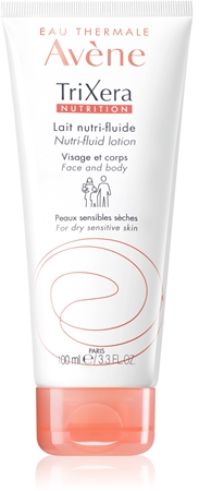 Avène TriXera Nutrition Intensiv nährende Fluidmilch zur Gesichts- und Körperpflege für trockene und empfindliche Haut