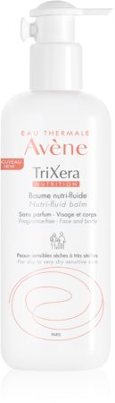 Avène TriXera Nutrition intenzivni hranilni fluid balzam za obraz in telo brez dišav